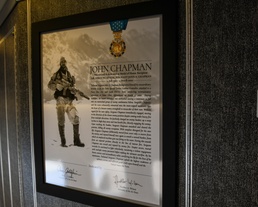 MSgt. John Chapman honored with aircraft dedication