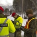 U.S. Marines and Norwegian Soldiers conduct joint military police training