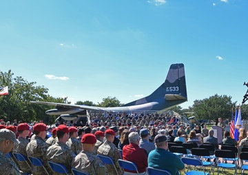 Master Sgt. John A. Chapman memorial unveiling