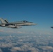 A Bloody Hundredth KC-135 refuels Finnish, Canadian F-18s for Exercise Trident Juncture 18