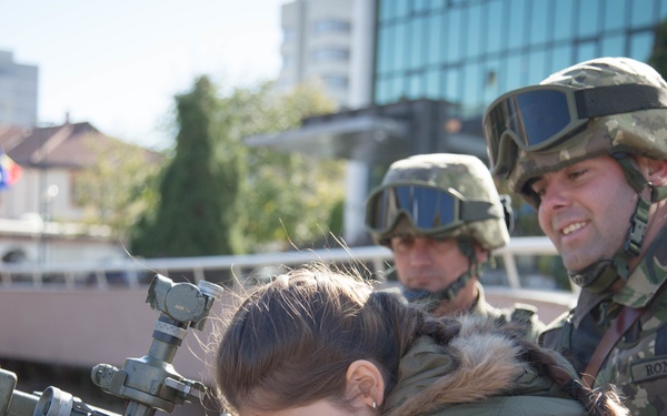 U.S. Army Europe Band Performs for Romanian Armed Forces Day