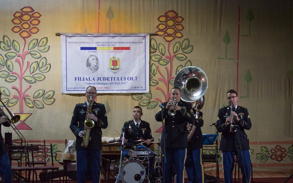 U.S. Army Europe Band Performs for Romanian Armed Forces Day