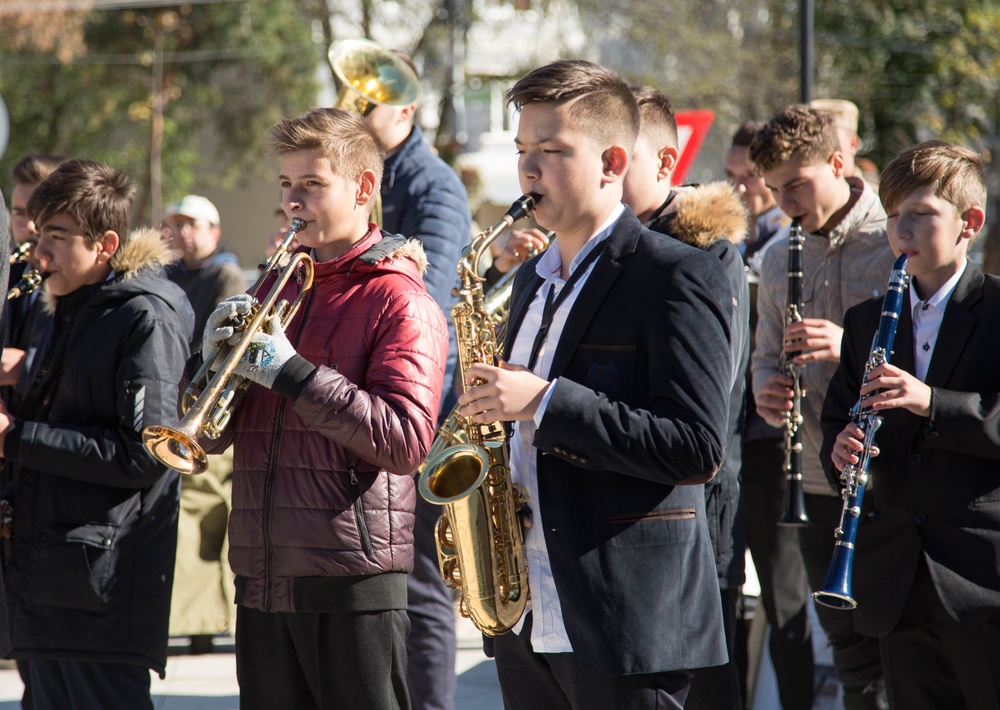U.S. Army Europe Band Performs for Romanian Armed Forces Day