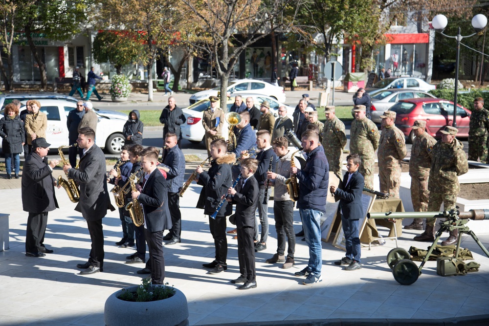 U.S. Army Europe Band Performs for Romanian Armed Forces Day