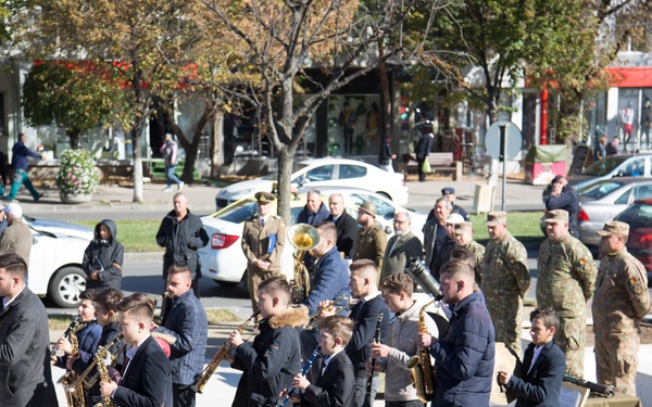 U.S. Army Europe Band Performs for Romanian Armed Forces Day