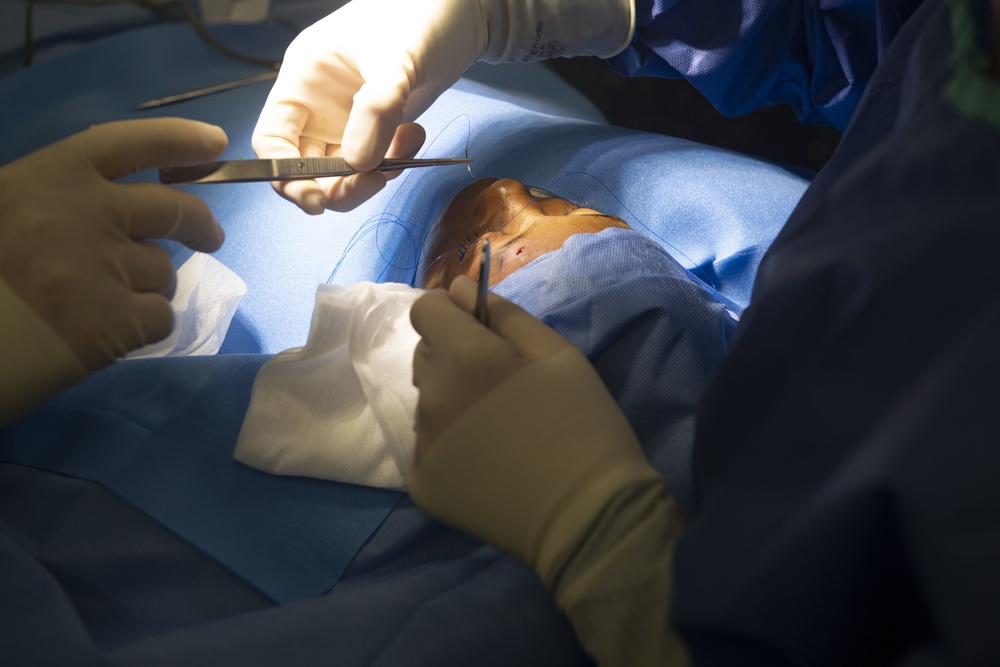 USNS Comfort Surgeons Perform a Frontalis Sling Procedure to Save Ecuadorian Child's Eyesight