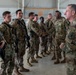 Air Force Chief of Staff and Chief Master Sgt. of the Air Force troops at Tyndall Air Force Base