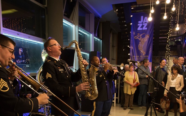 U.S. Army Europe Band's Dixie Band performs in Belgrade, Serbia