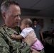 Capt. Buckley Greets Patients and Their Families Aboard USNS Comfort