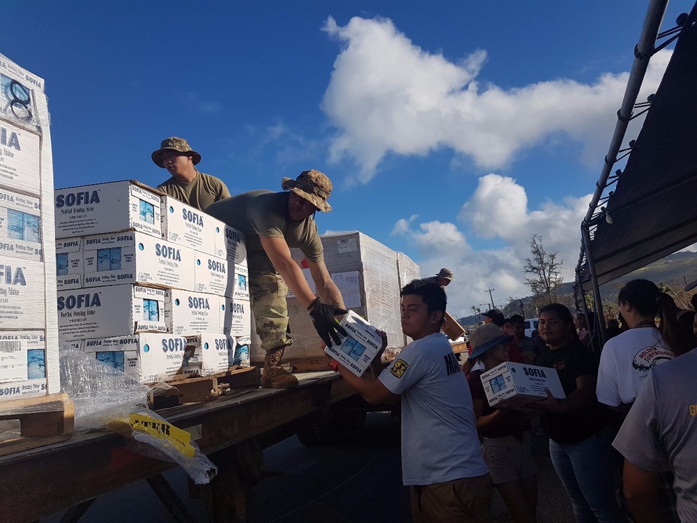 Super Typhoon Yutu Relief Efforts