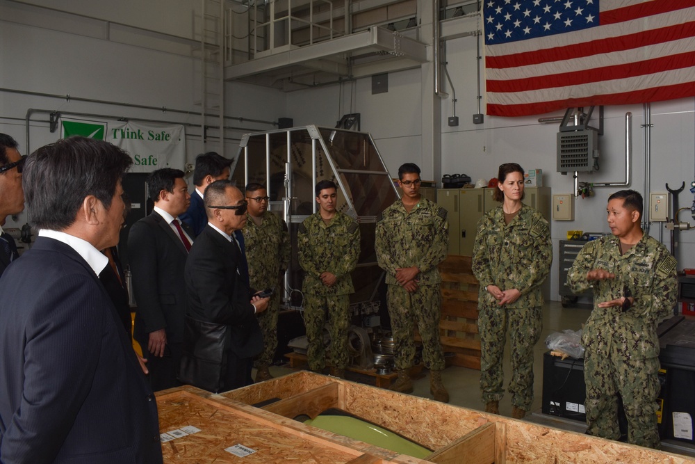 Nagasaki Prefectural Assembly Council Members Visit Yokose LCAC Facility