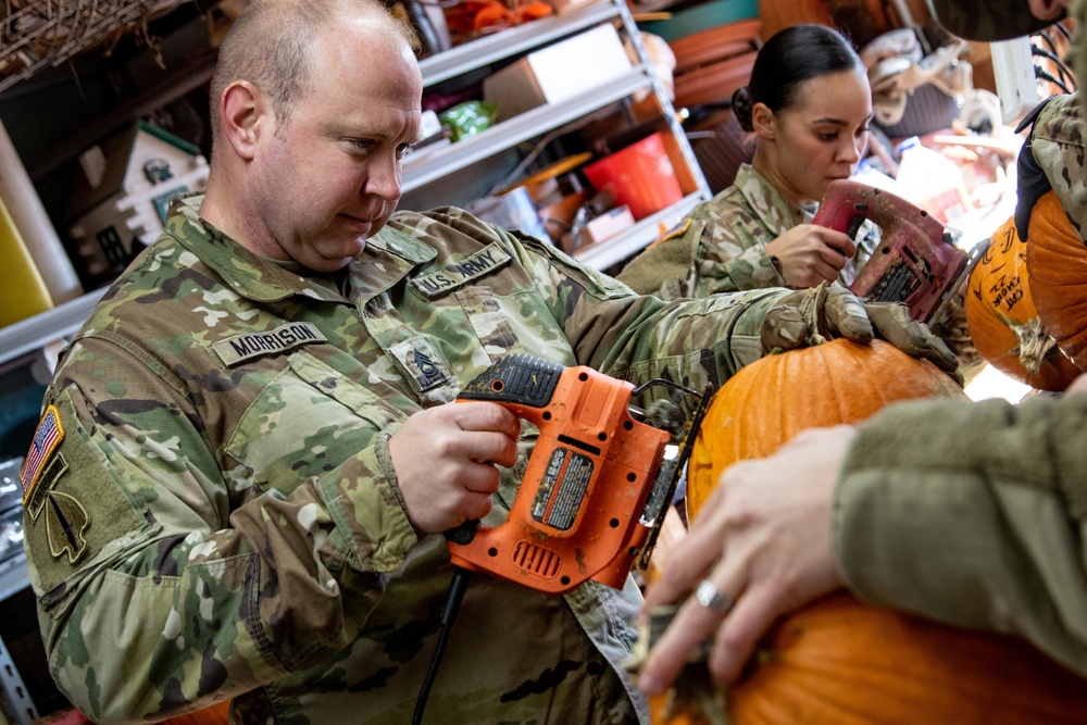 West Virginia National Guard supports the Pumpkin House