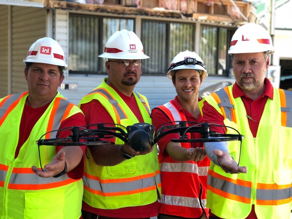 USACE Deploys UAS Team In Support of Operation Blue Roof