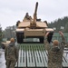 M1 Abrams tank tests capacity of a Medium Girder Bridge
