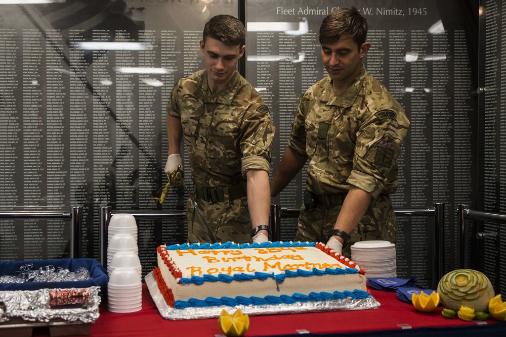 45th Royal Marine Commando celebrates birthday aboard USS Iwo Jima