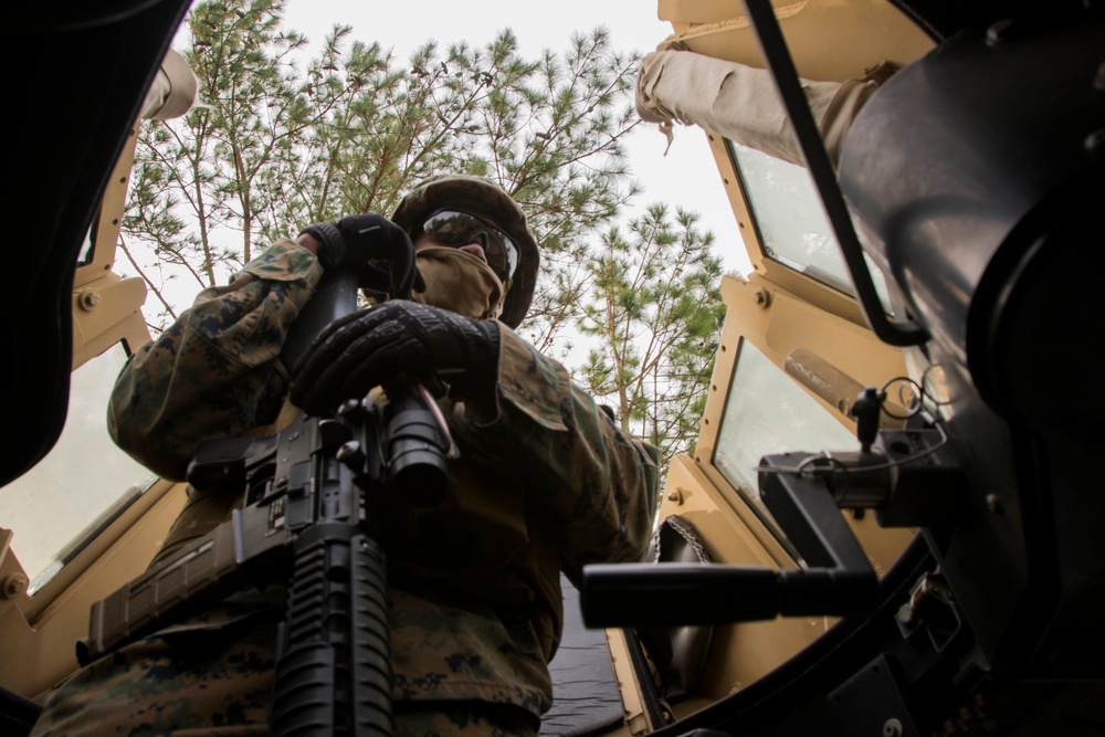 2nd TSB conducts counter IED training and convoy operations