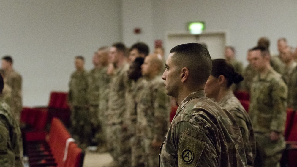 U.S. Army Central HHC Change of command