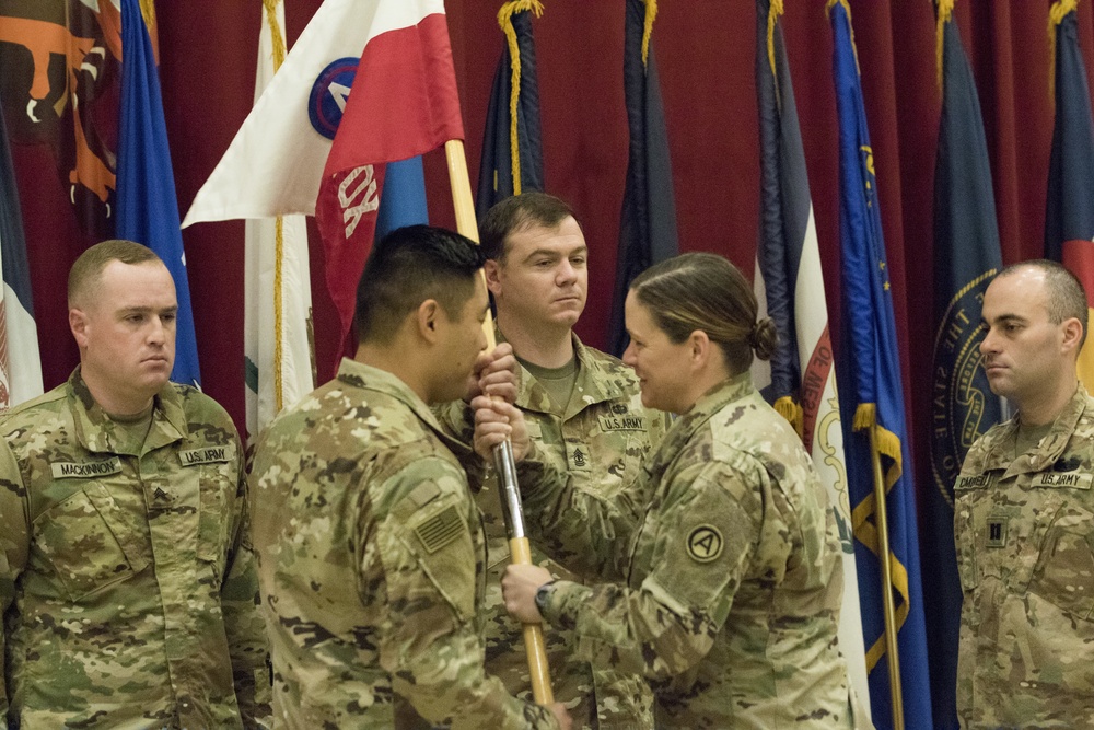 U.S. Army Central HHC change of command