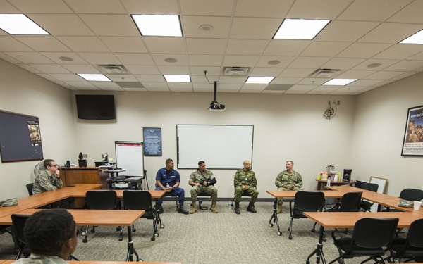 Joint NCO/SNCO Panel provides mentorship for Airmen