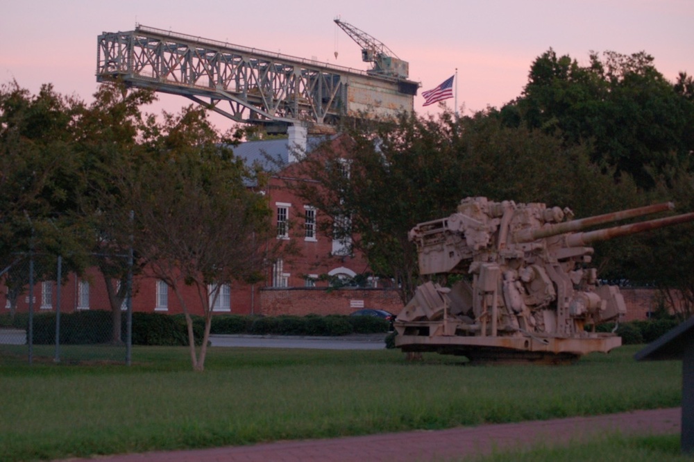 Gosport Park outside of Norfolk Naval Shipyard