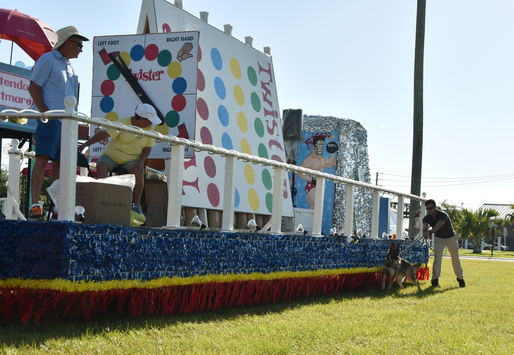 MWD assists with parade