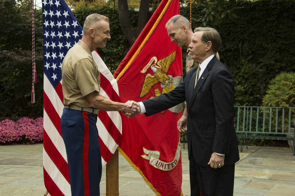 ACMC Hosts Colonel Hunter Hobson's Retirement Ceremony