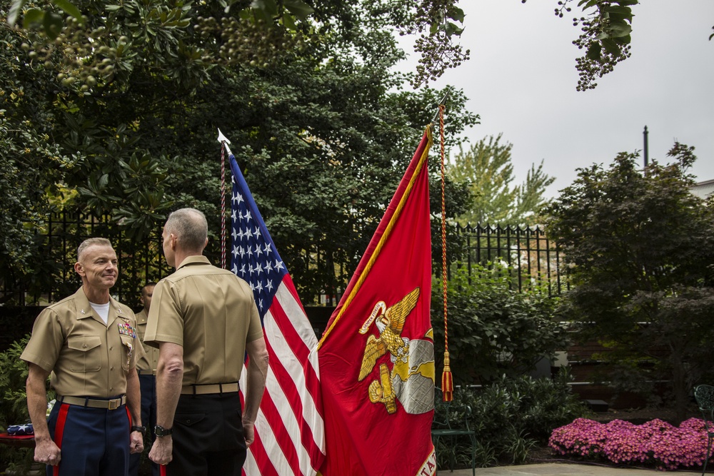 ACMC Hosts Colonel Hunter Hobson's Retirement Ceremony