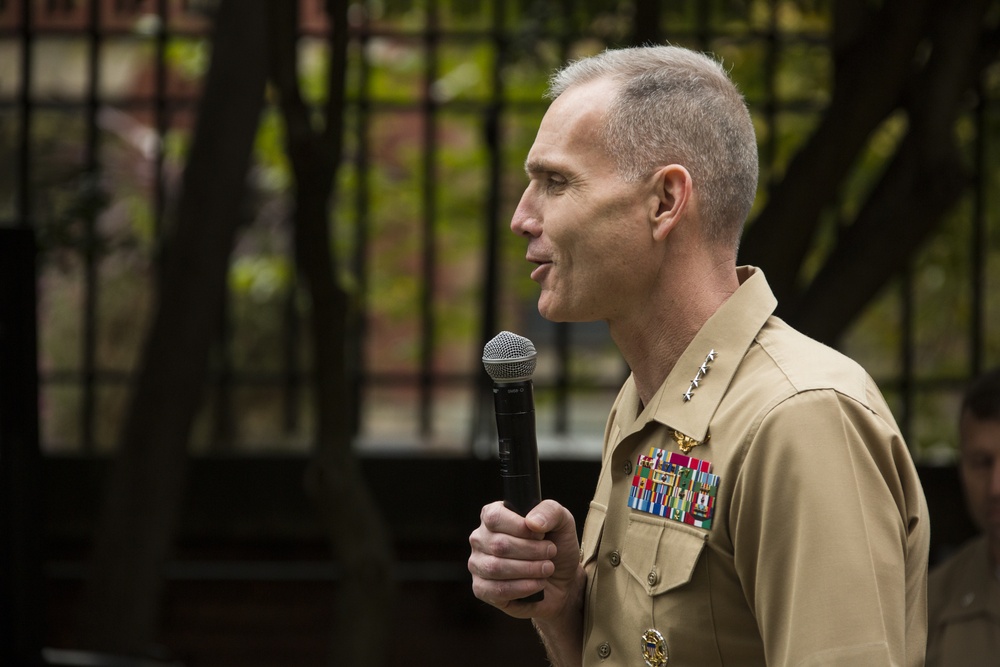 ACMC Hosts Colonel Hunter Hobson's Retirement Ceremony