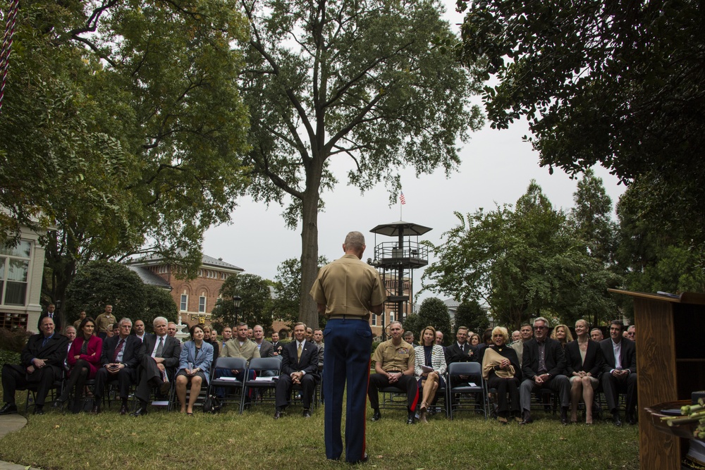 ACMC Hosts Colonel Hunter Hobson's Retirement Ceremony