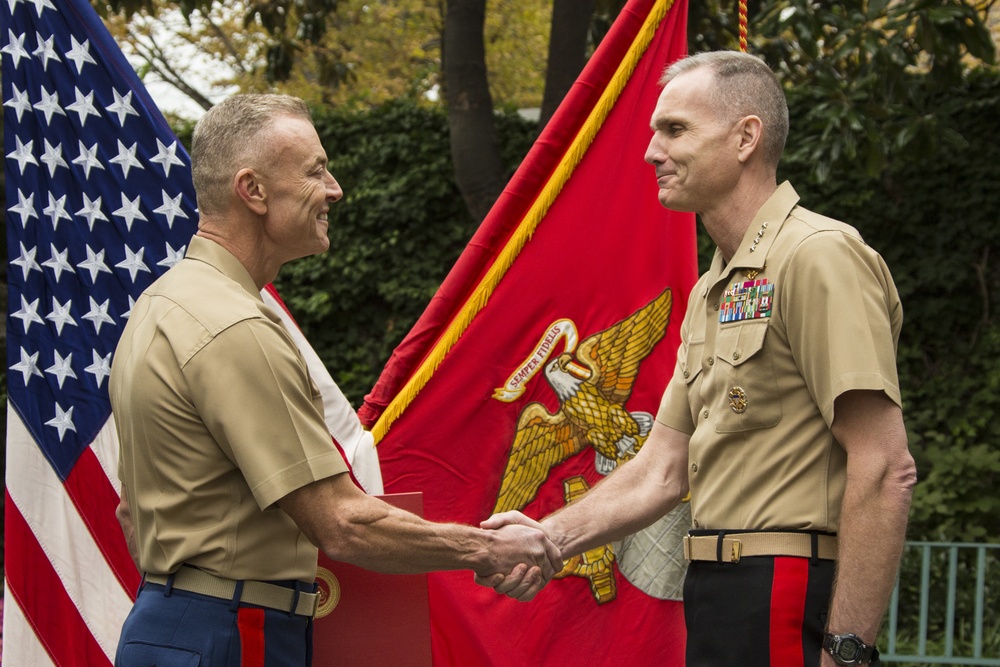 ACMC Hosts Colonel Hunter Hobson's Retirement Ceremony