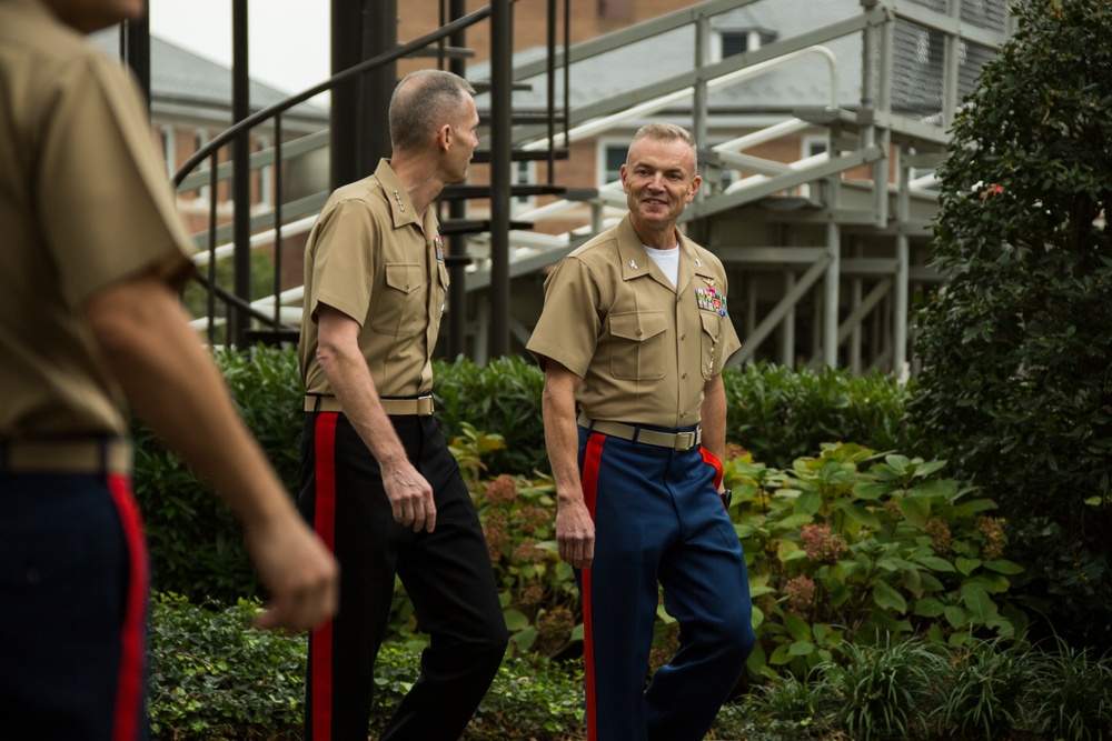 ACMC Hosts Colonel Hunter Hobson's Retirement Ceremony