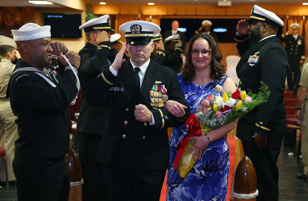 CWO4 Cloaninger Retirement Ceremony