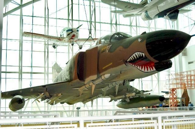 F4 Phantom on display at Virginia Air and Space Center