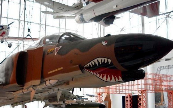 F4 Phantom on display at Virginia Air and Space Center