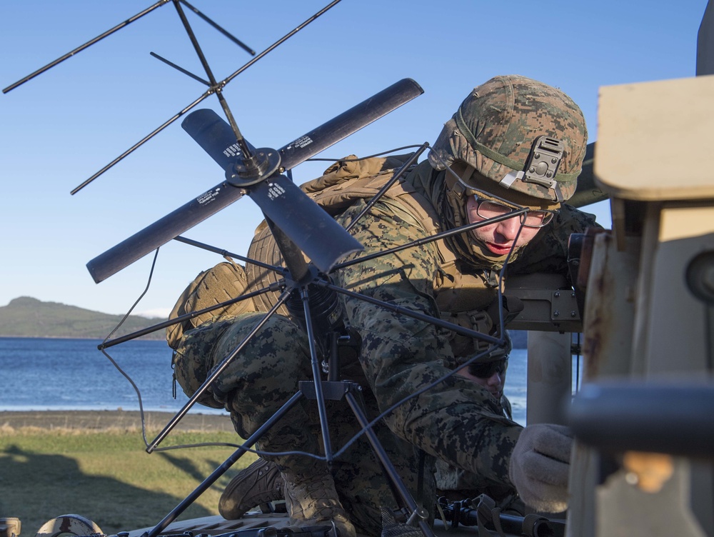 U.S. Marines Participate in Exercise Trident Juncture 18