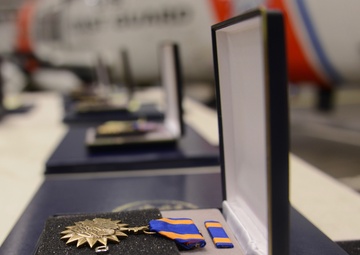 Air Medals presented to Coast Guardsmen at Sector Columbia River