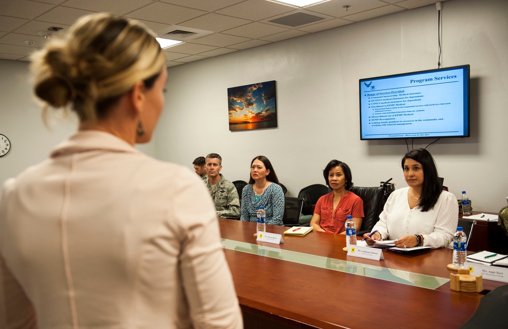 COMPACAF spouse discussed with Kadena spouses