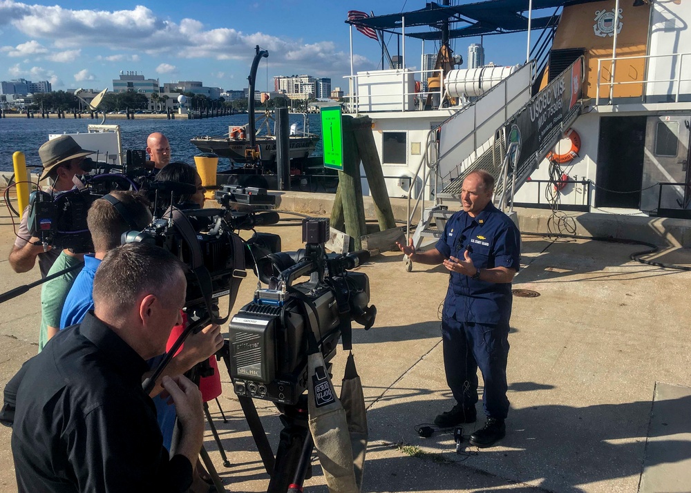Coast Guard cutter completes Hurricane Michael deployment, returns to St. Petersburg, Fla.