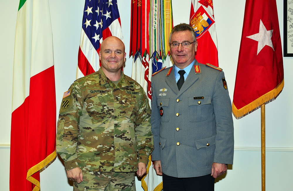 BG Roland Brunner visited Caserma Ederle, Vicenza, Italy