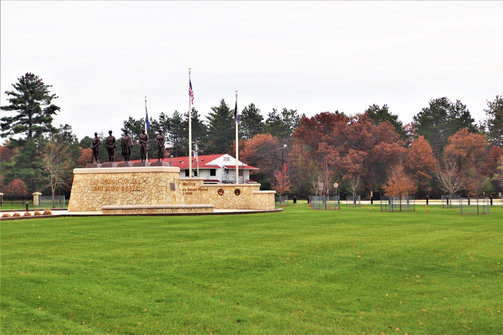 2018 Fall Colors at Fort McCoy's Commemorative Area