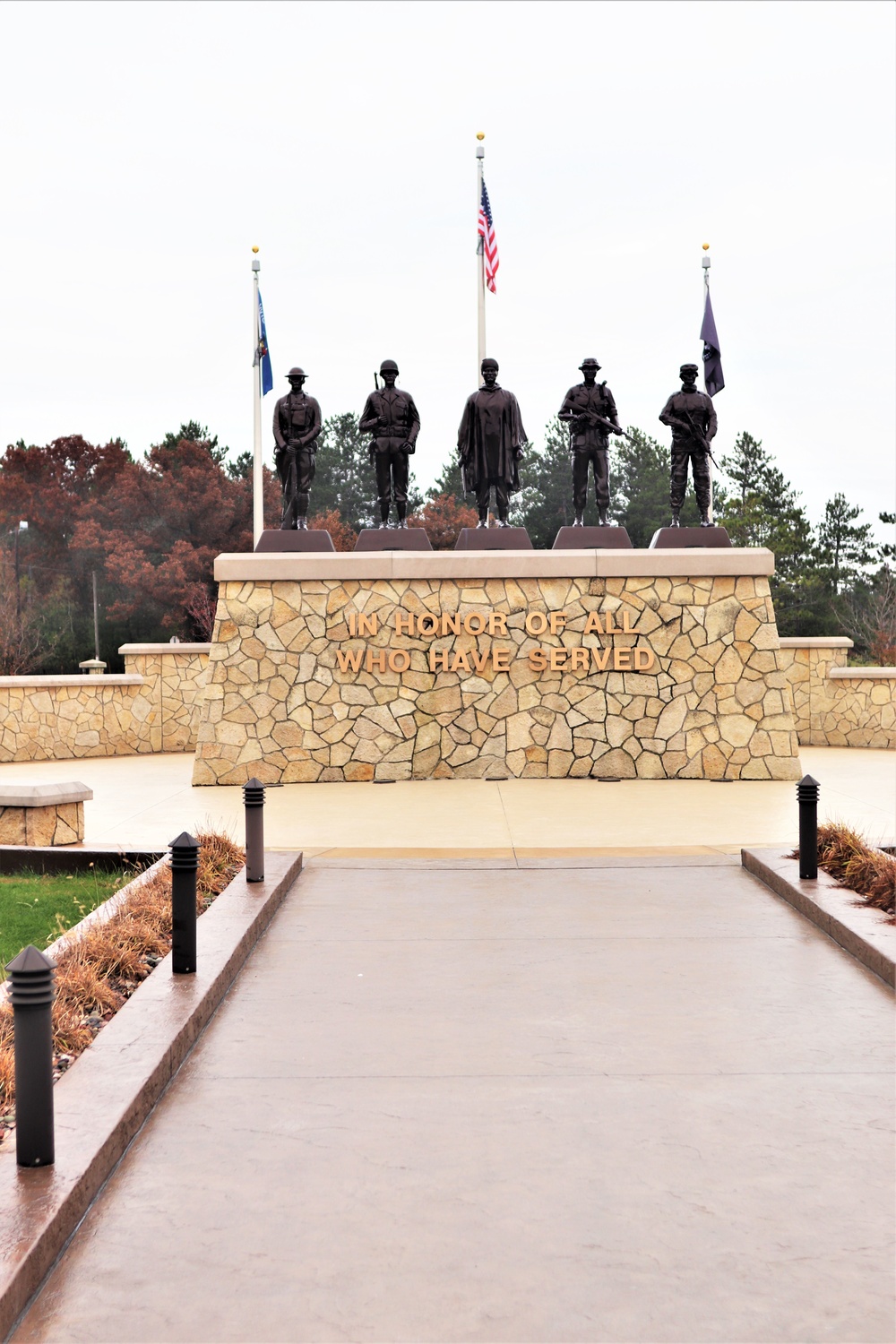 2018 Fall Colors at Fort McCoy's Commemorative Area