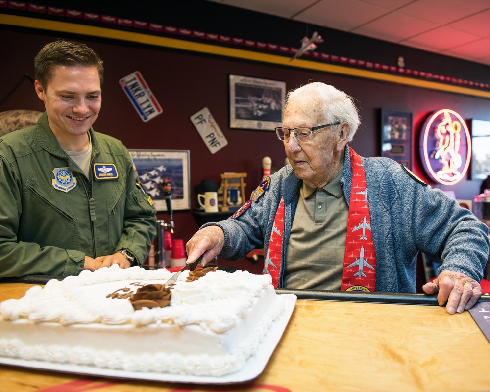 World War II Vet 100 Birthday