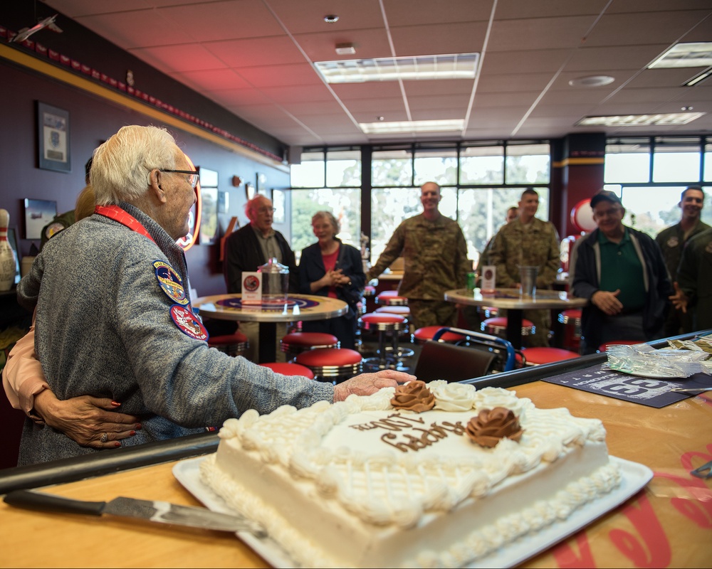 World War II Vet 100 Birthday