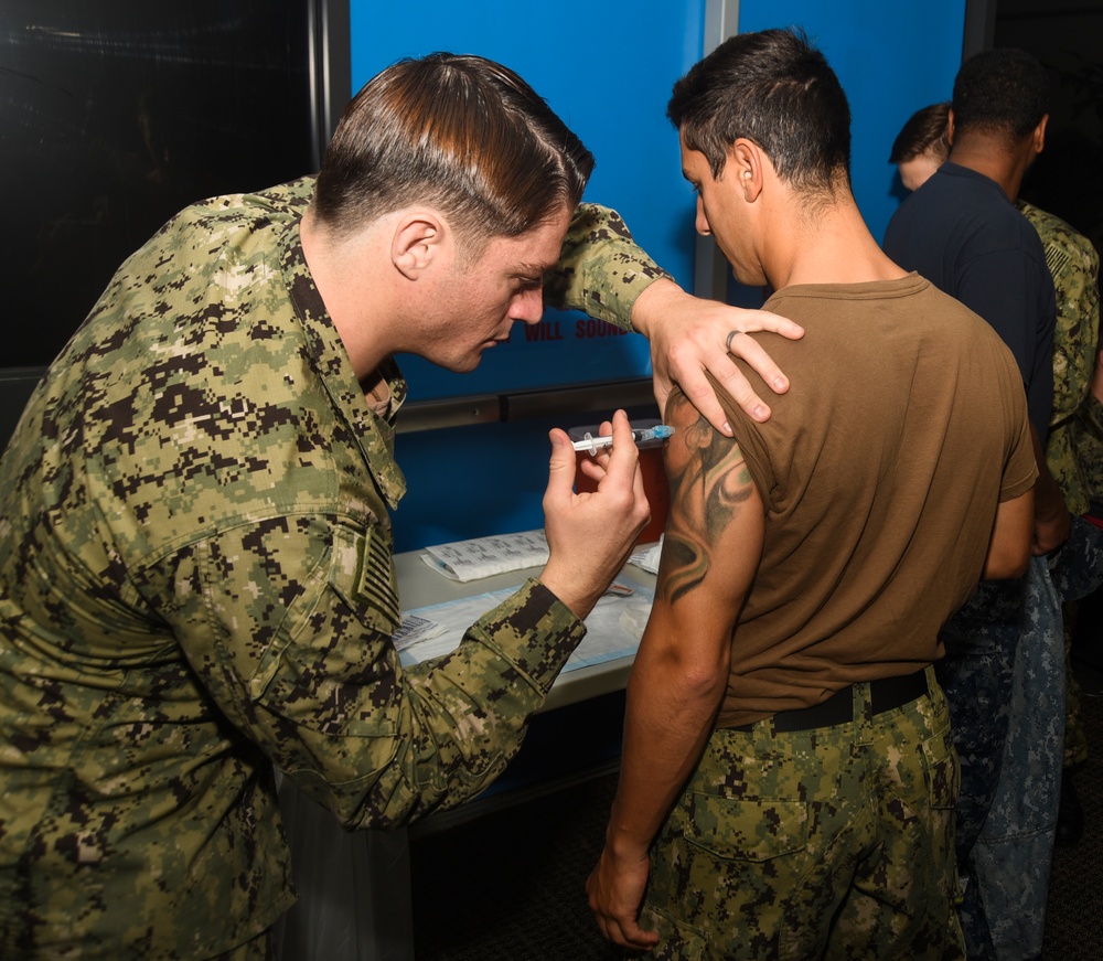 C3F Staff Receive Flu Shots