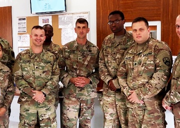 300th Sustainment Brigade Commander Conducts Battlefield Circulation