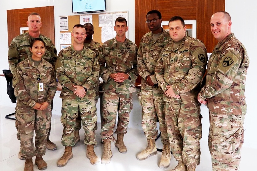 300th Sustainment Brigade Commander Conducts Battlefield Circulation