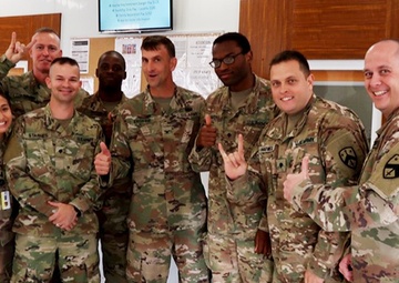 300th Sustainment Brigade Commander Conducts Battlefield Circulation