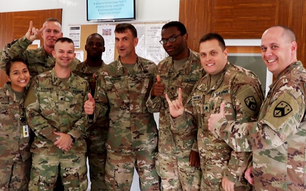 300th Sustainment Brigade Commander Conducts Battlefield Circulation