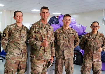 300th Sustainment Brigade Commander Conducts Battlefield Circulation