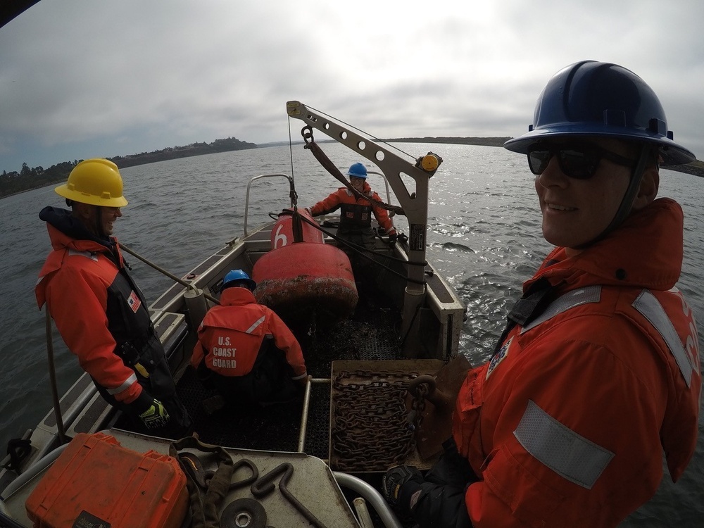 Aids to Navigation Team Coos Bay in October